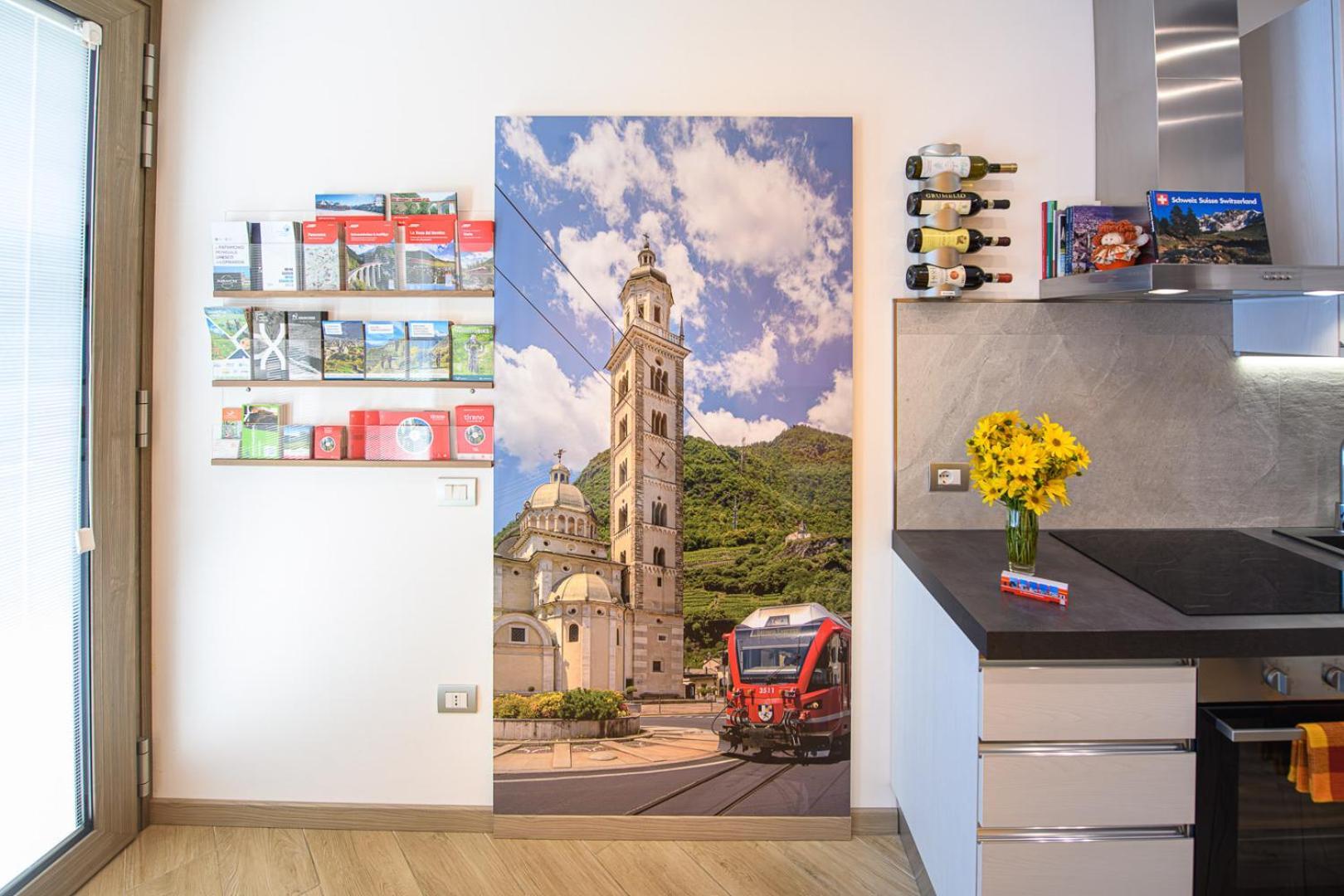 Le Rondini Hotell Tirano Exteriör bild